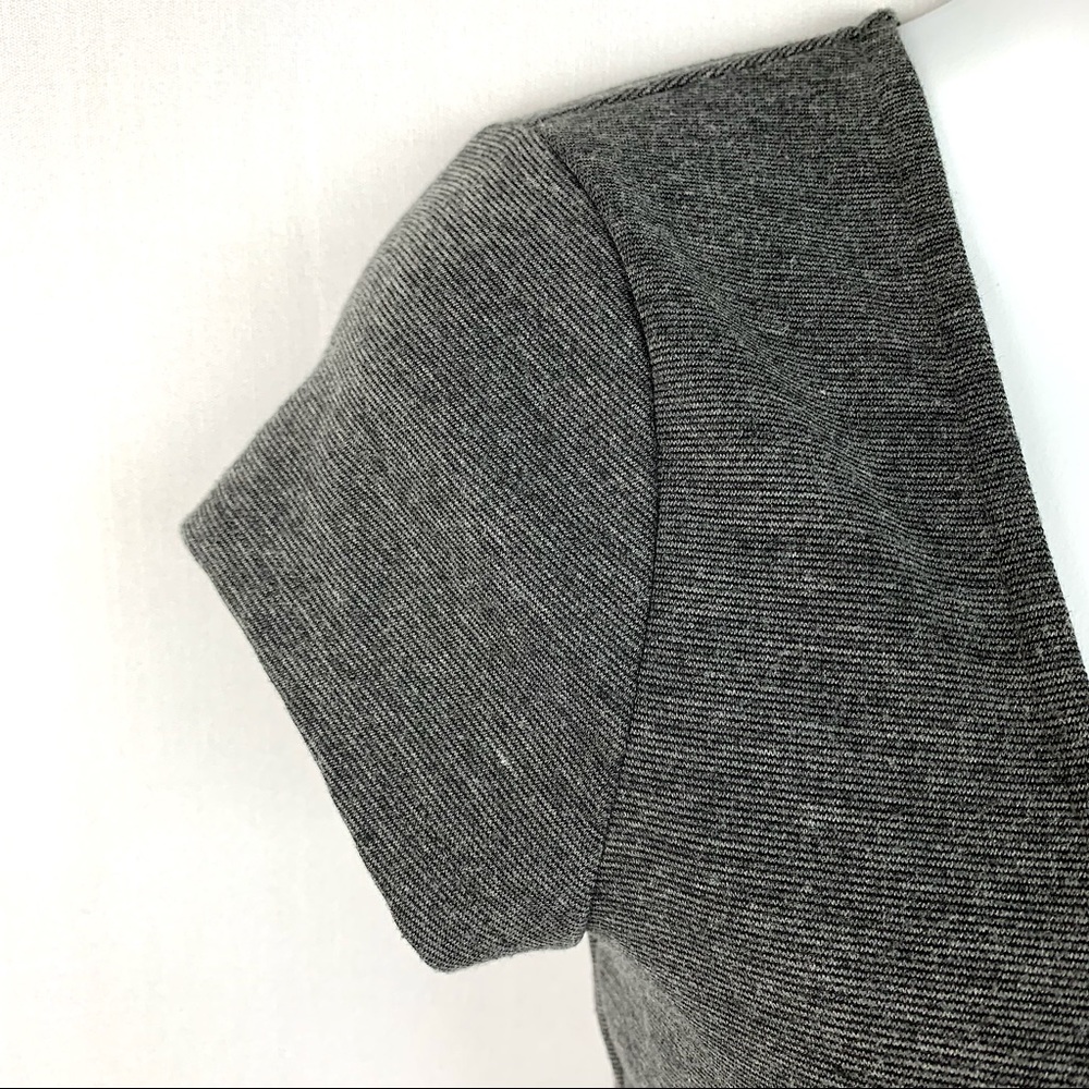 50% OFF Belle Du Jour Gray Mini Dress Buttons - Picture 5 of 8